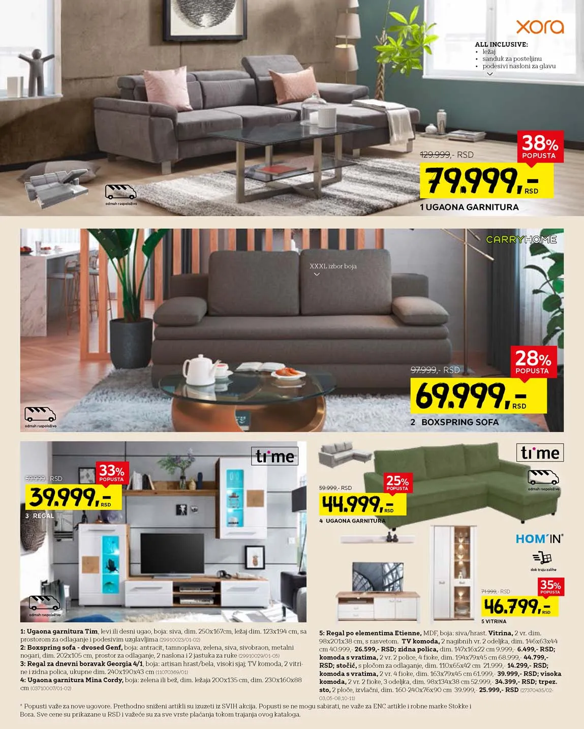 Lesnina snizenja katalog