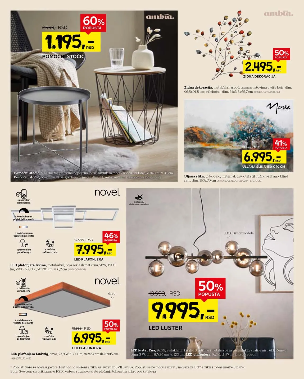 Lesnina snizenja katalog