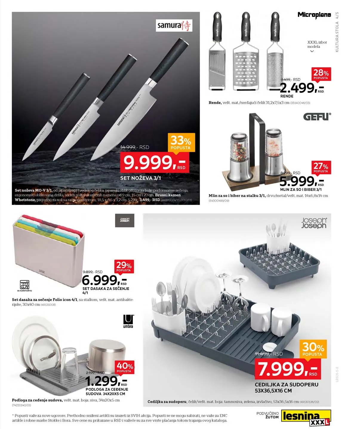 Lesnina snizenja katalog
