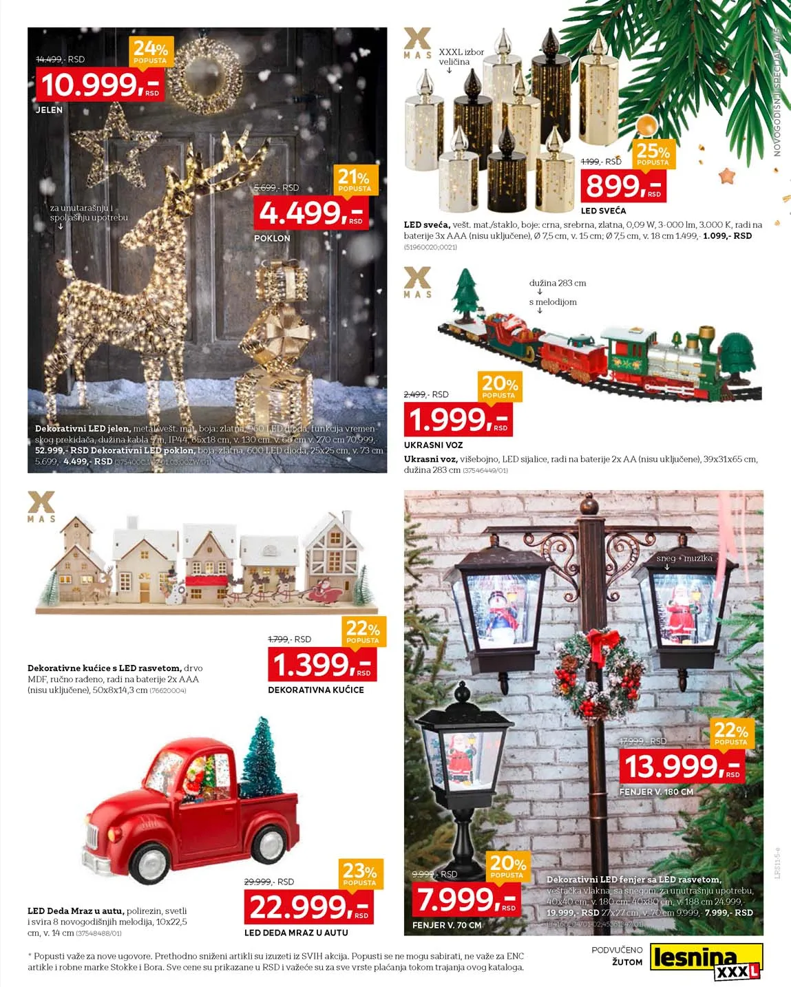 Lesnina akcija snizenja katalog