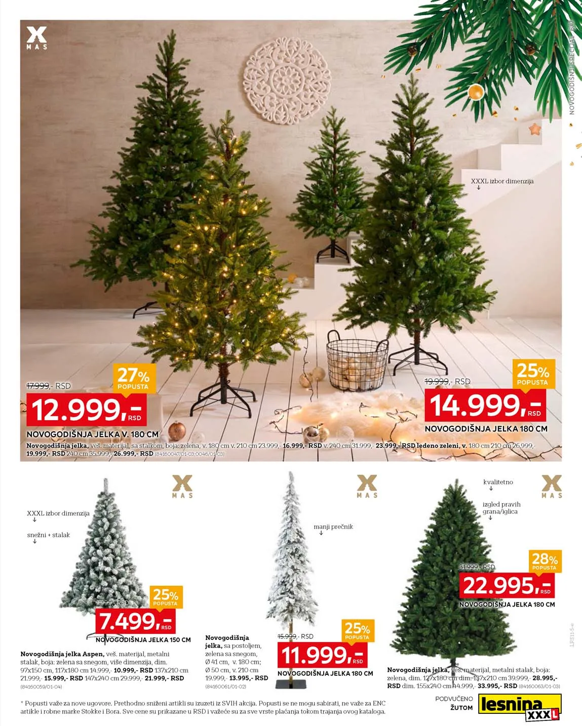 Lesnina akcija snizenja katalog