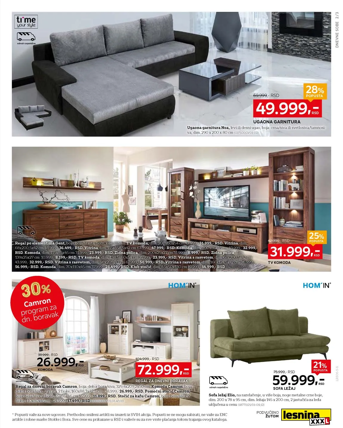 Lesnina snizenja katalog