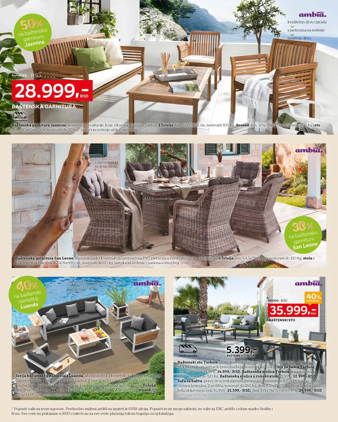 Lesnina snizenja katalog