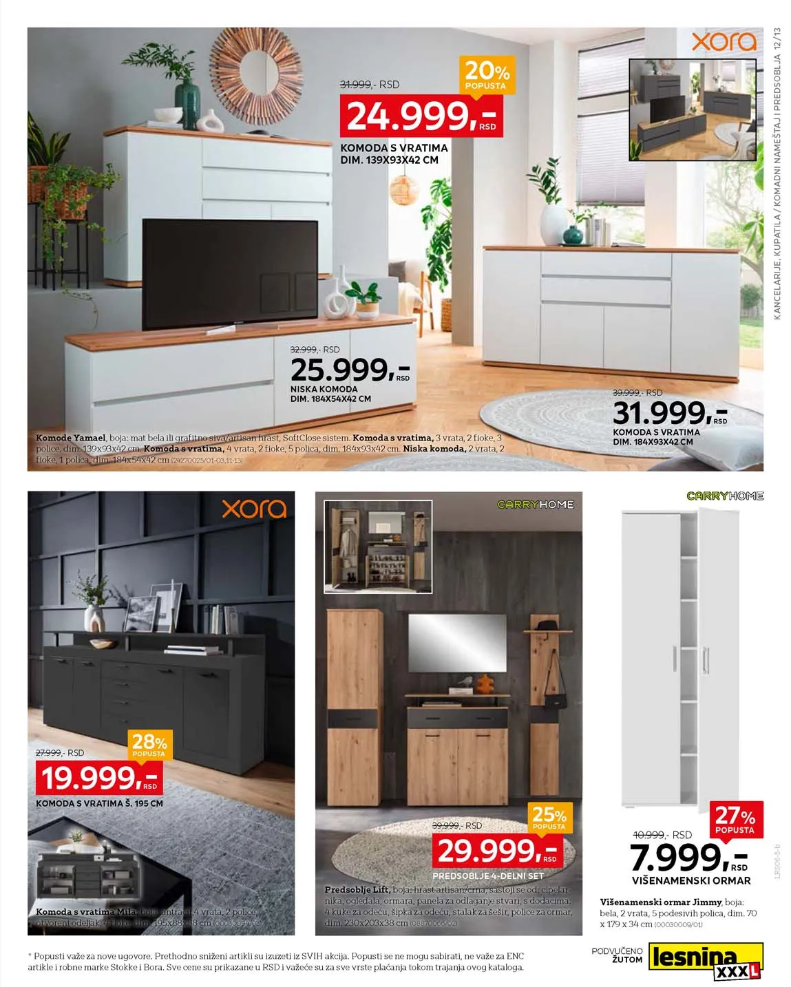 Lesnina snizenja katalog