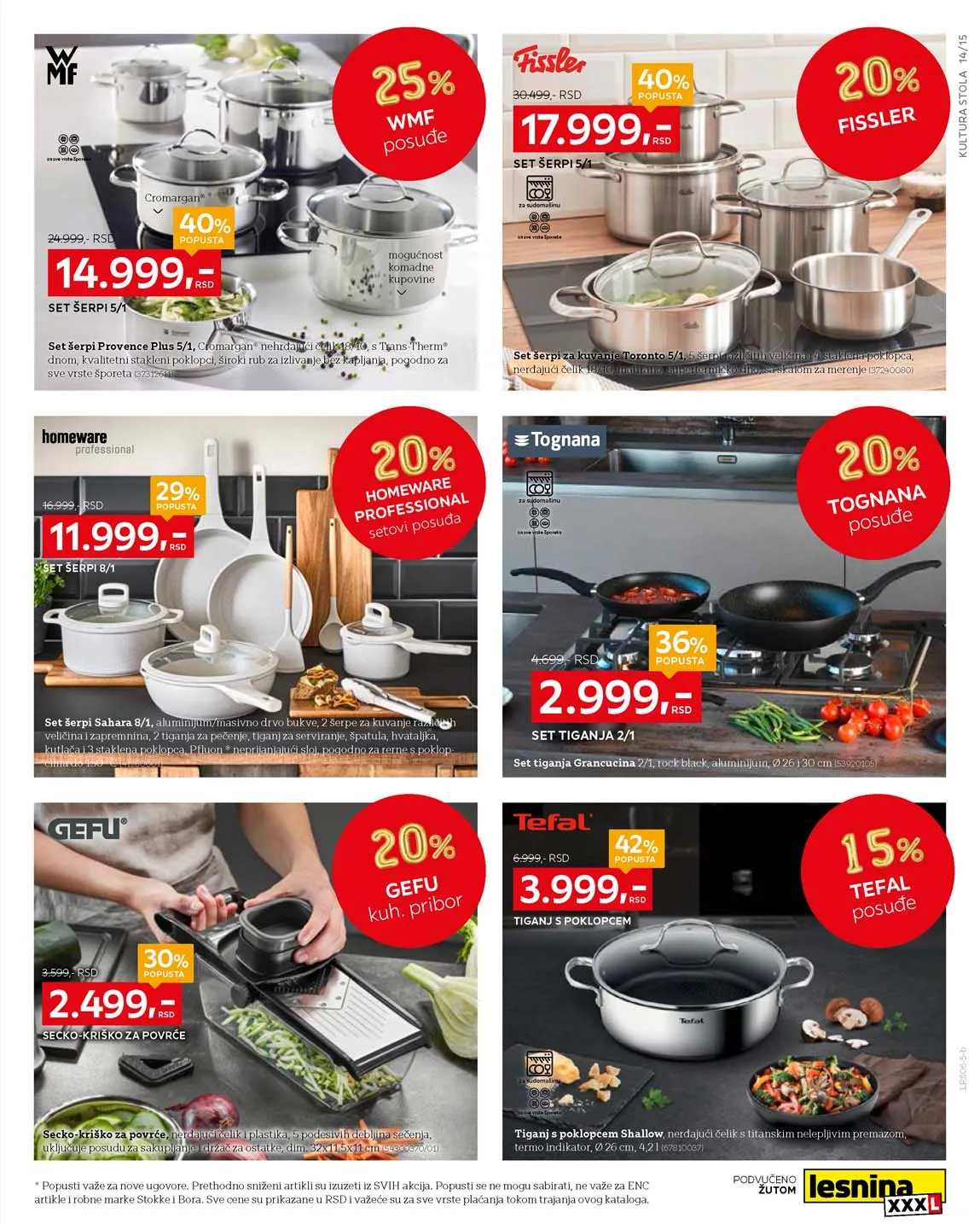 Lesnina snizenja katalog