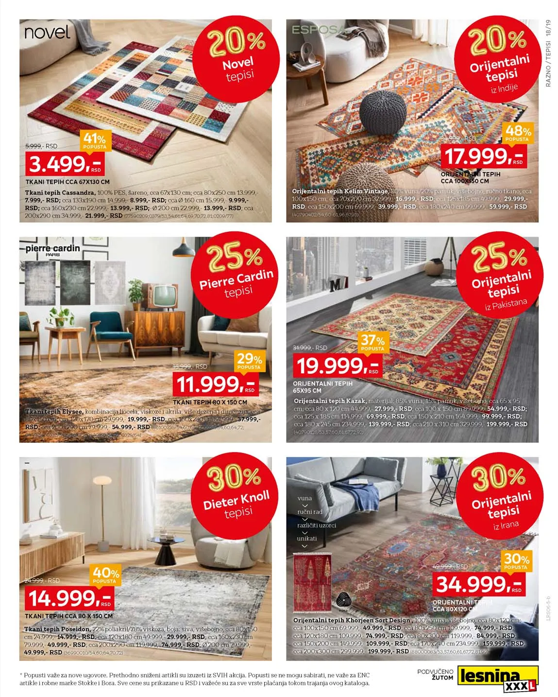 Lesnina snizenja katalog