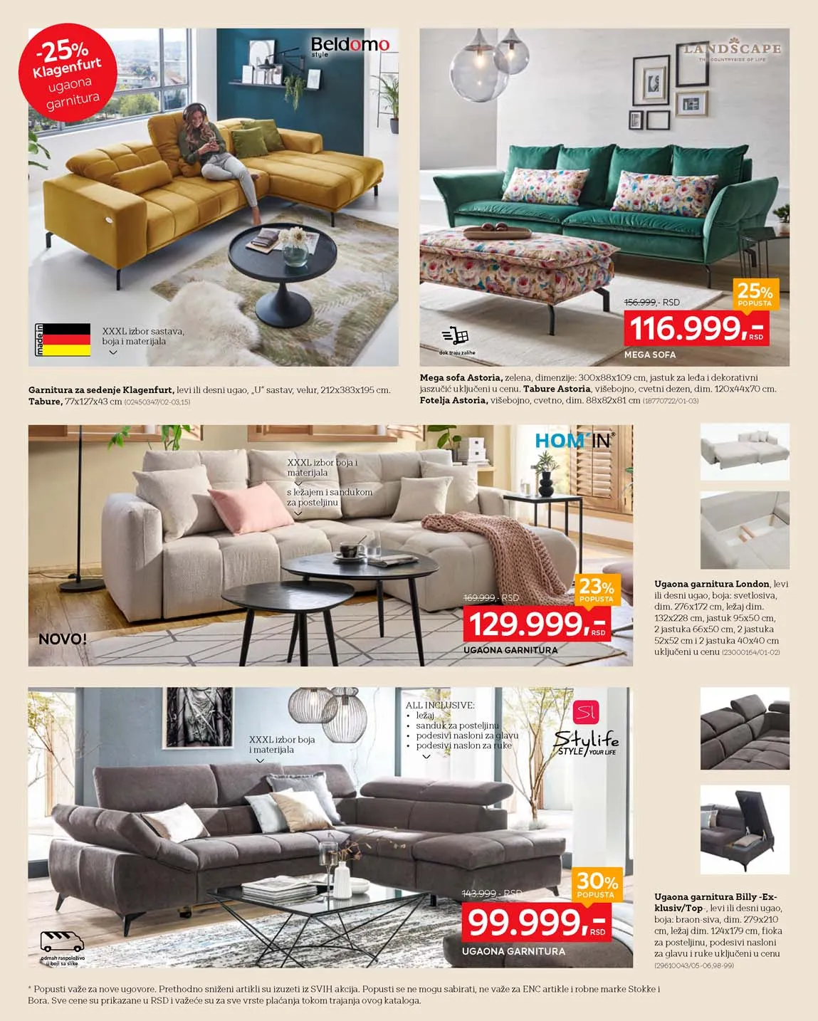 Lesnina snizenja katalog