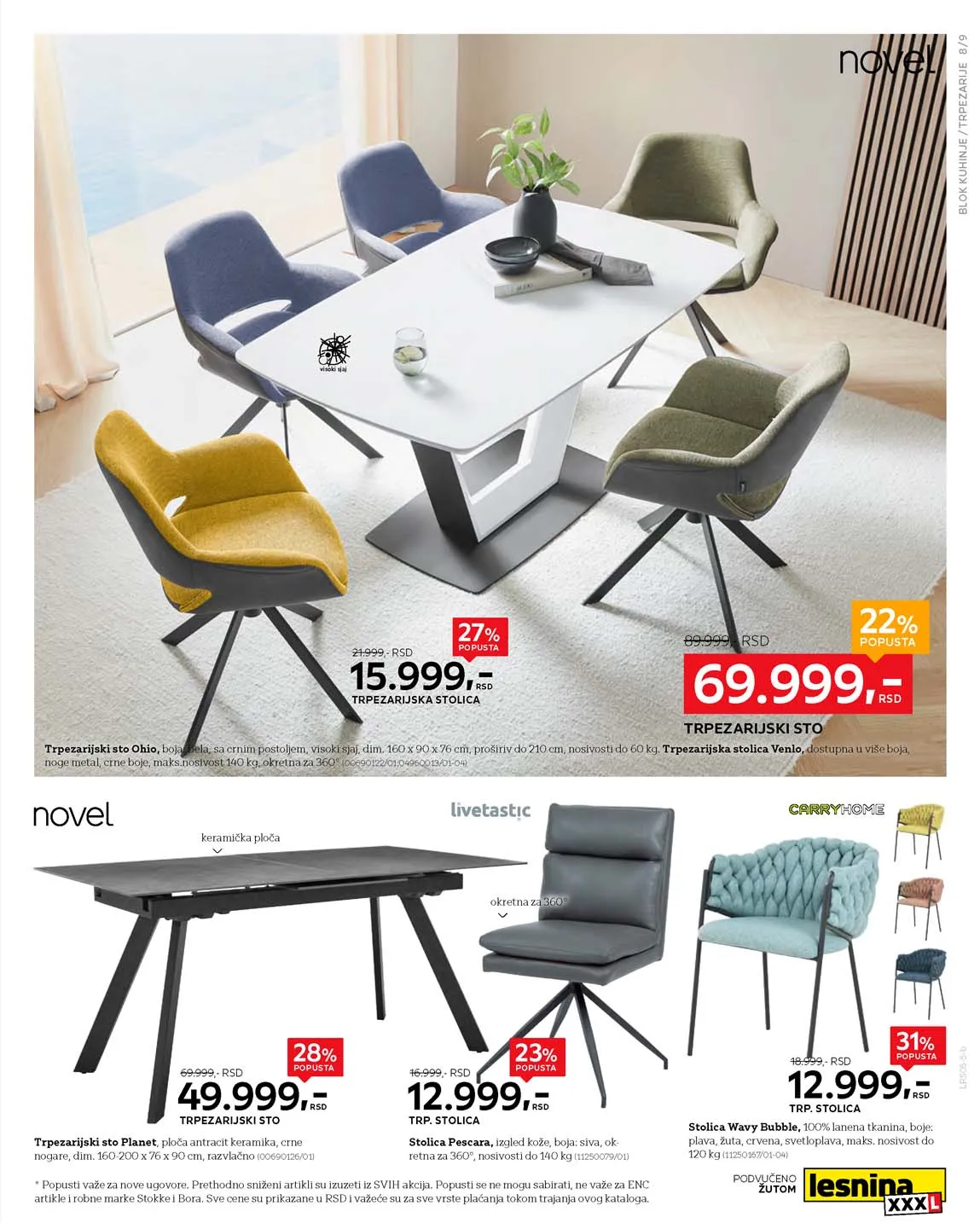 Lesnina snizenja katalog