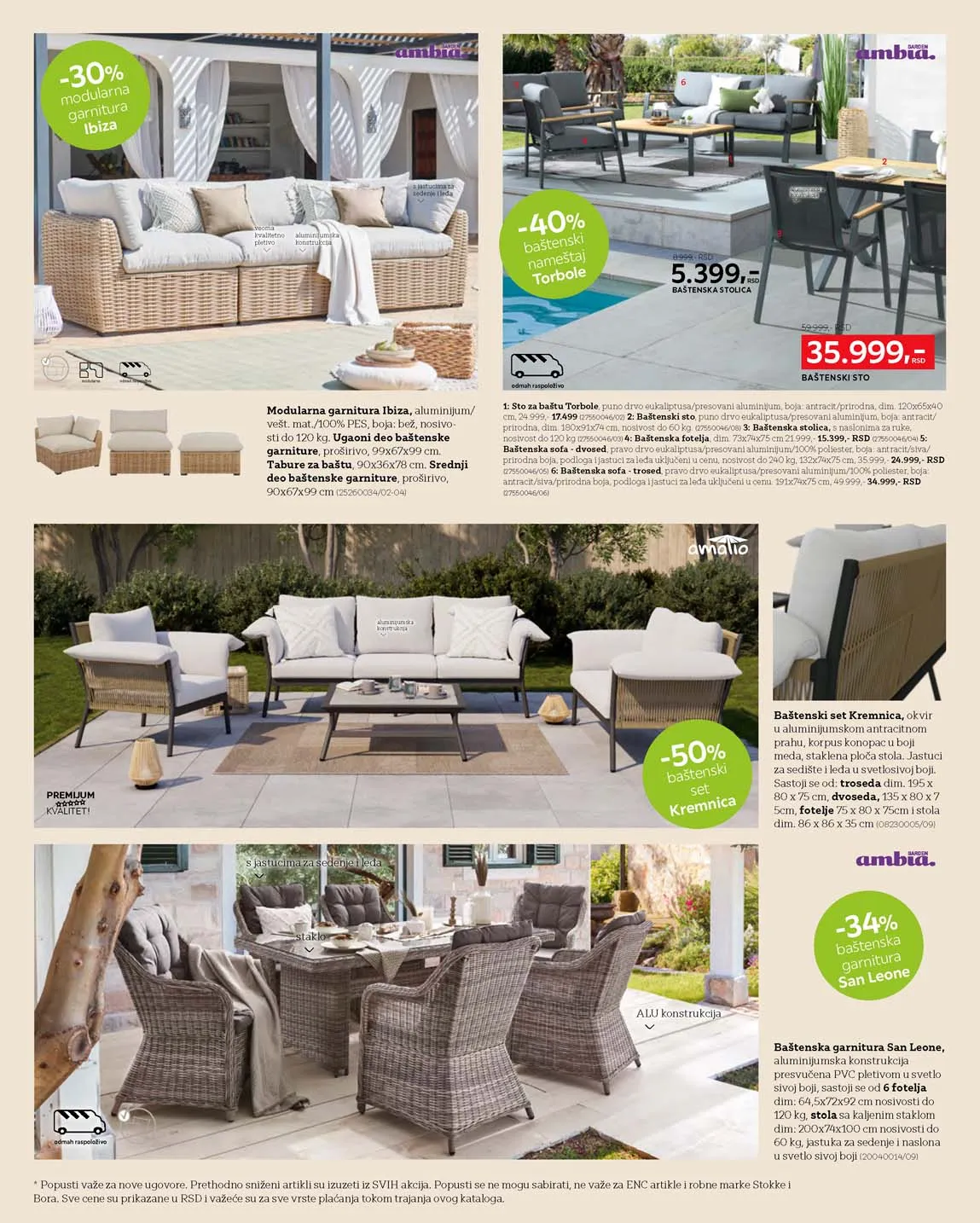 Lesnina snizenja katalog