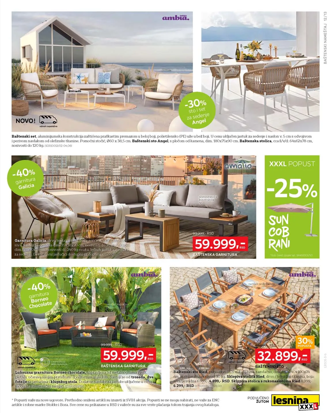 Lesnina snizenja katalog