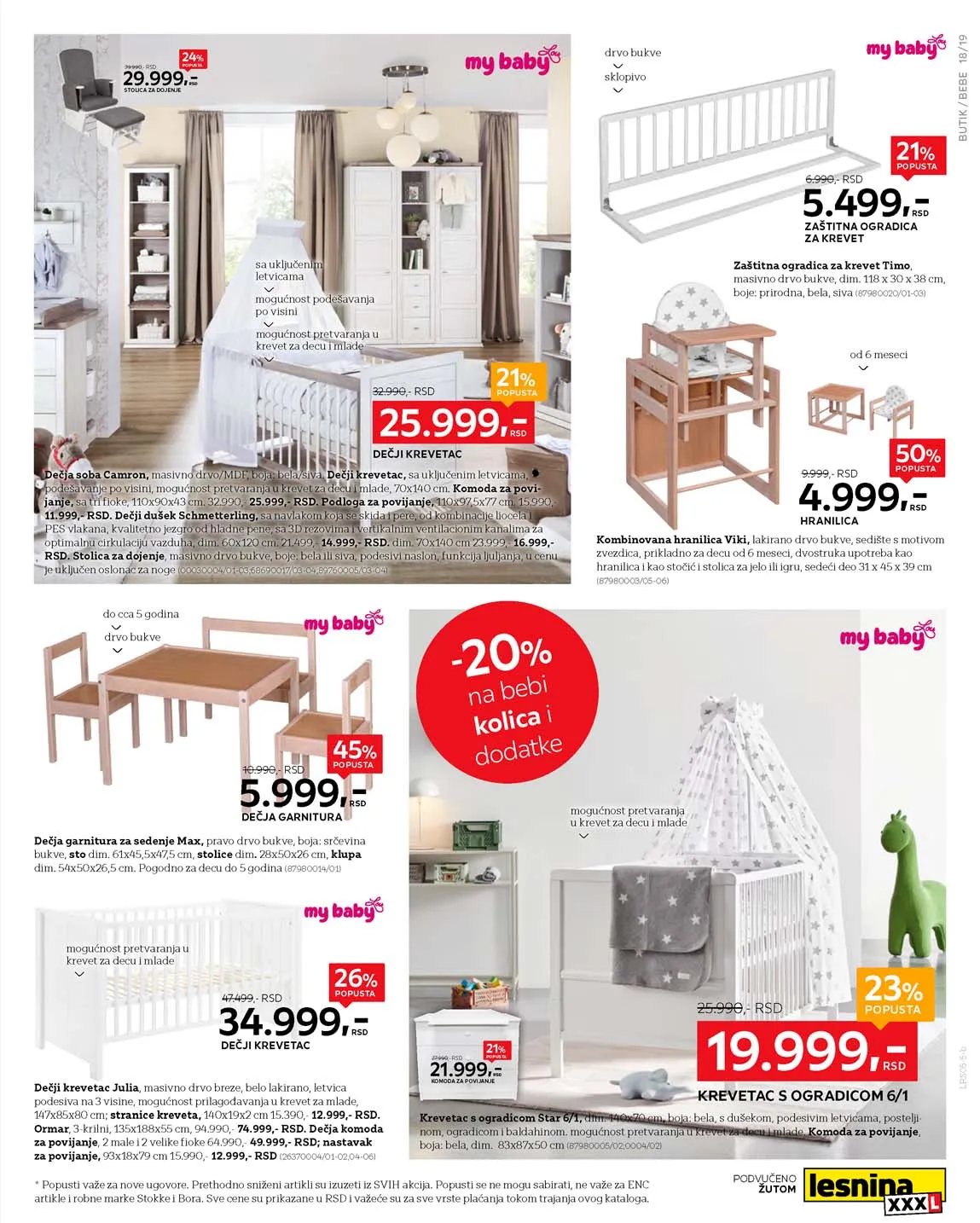 Lesnina snizenja katalog