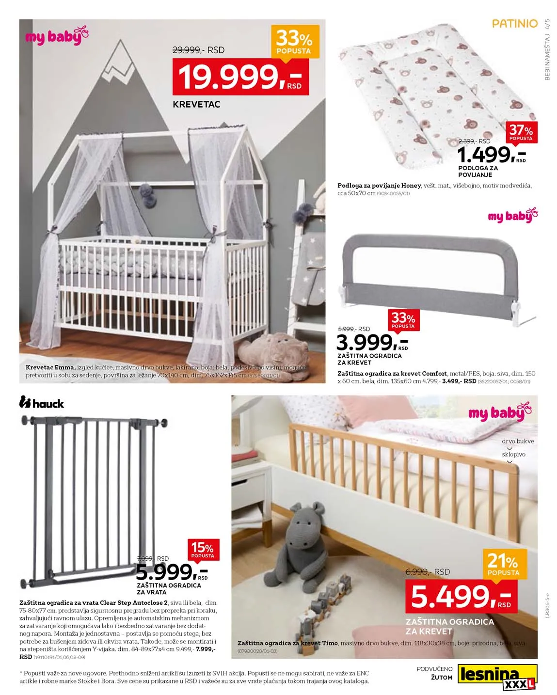 Lesnina snizenja katalog
