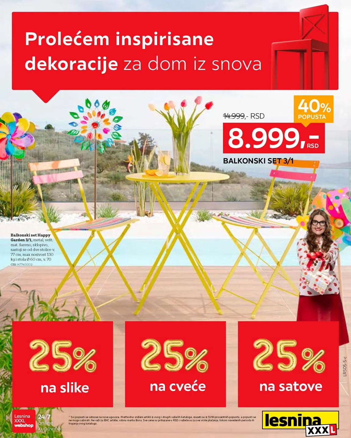 LESNINA Akcija Prolećem inspirisane dekoracije ta dom iz snova Katalog sniženja do 15.06.2025