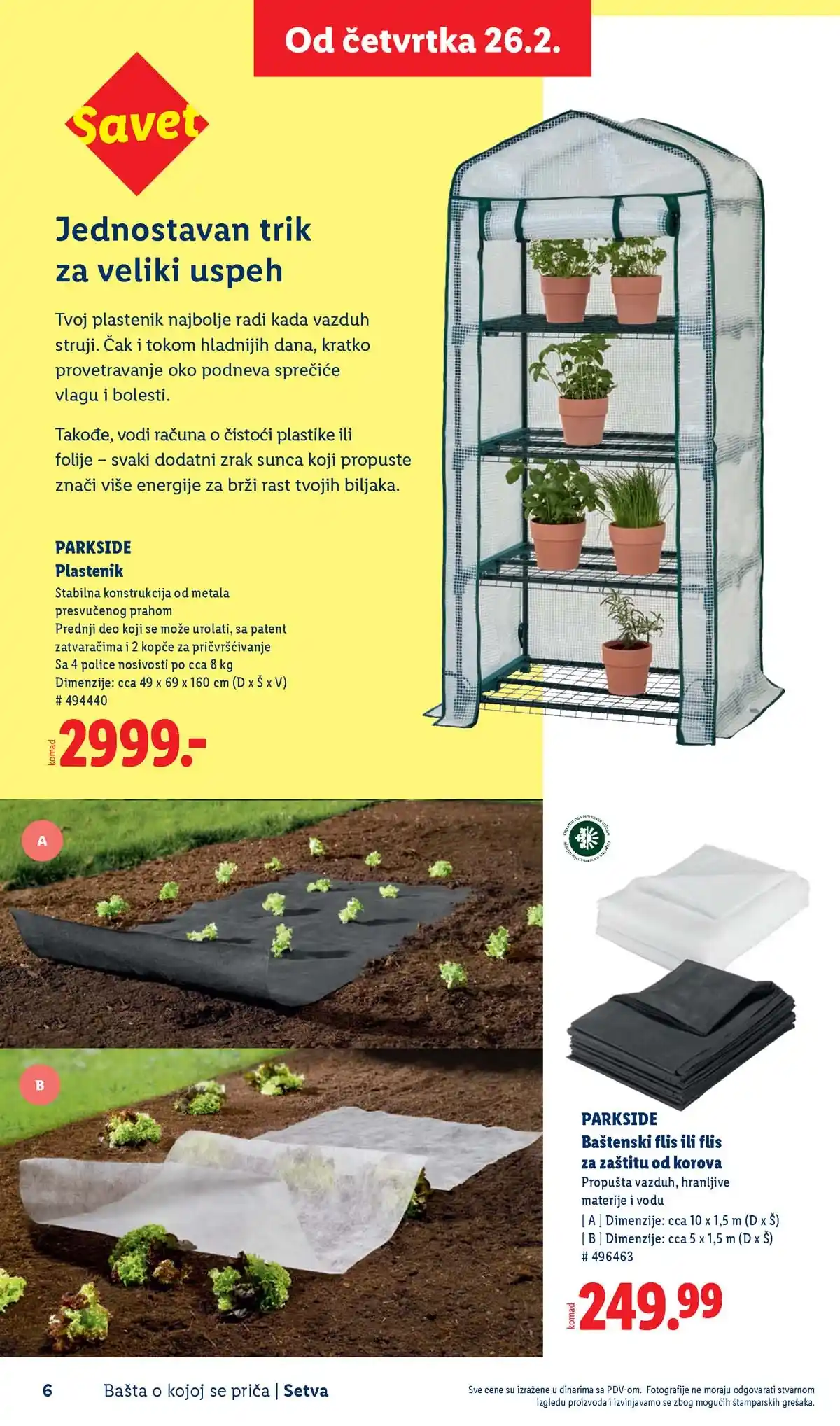 Lidl Katalog sniženja Basta o kojoj se priča Lidl akcija sniženja Bašta o kojoj se priča