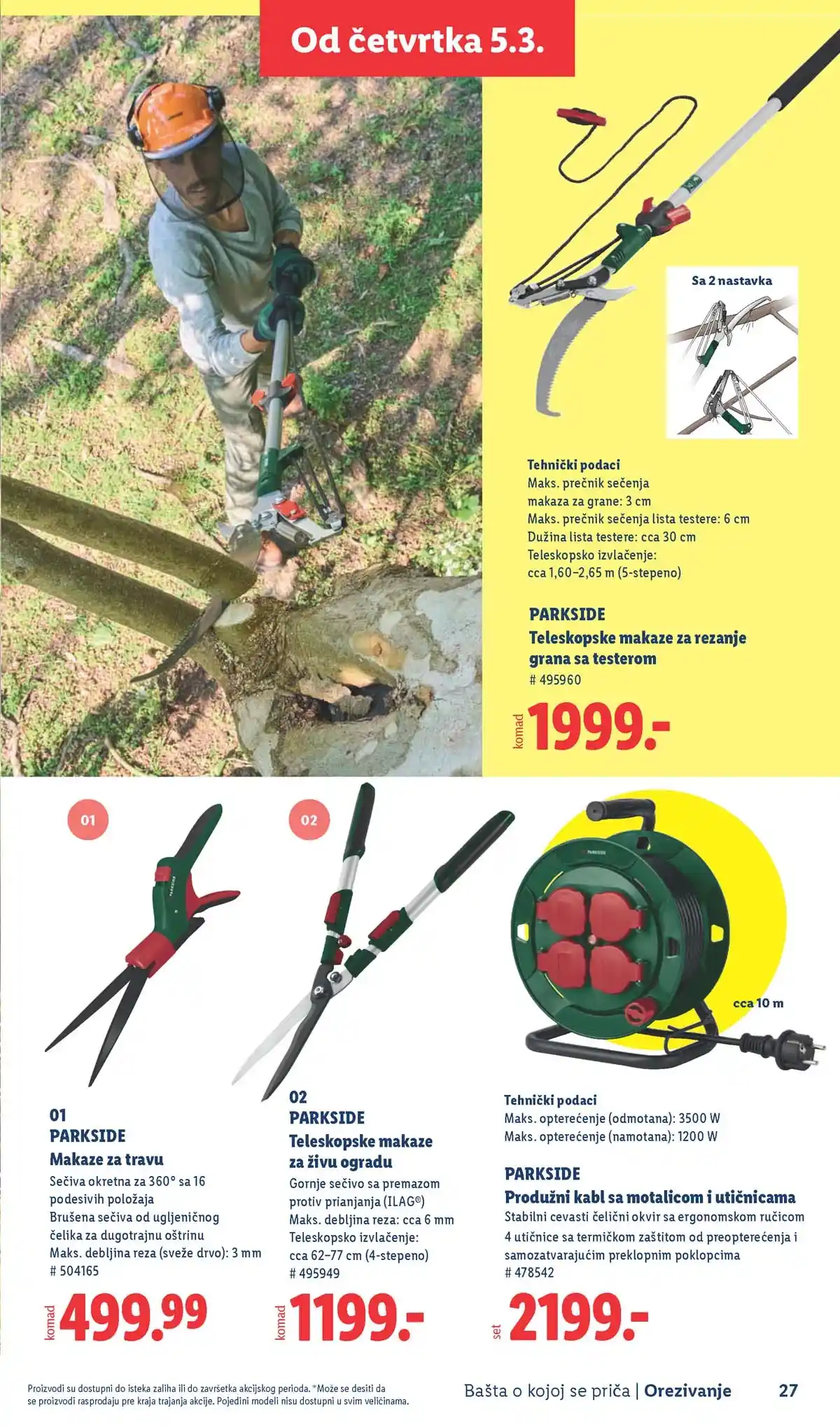 Lidl akcija sniženja Bašta o kojoj se priča