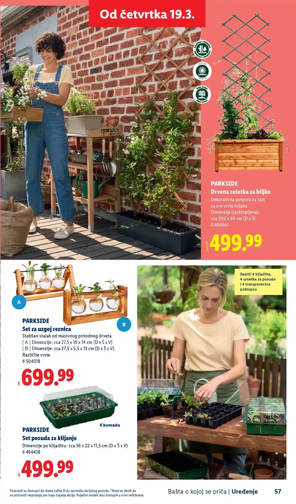 Lidl akcija sniženja Bašta o kojoj se priča