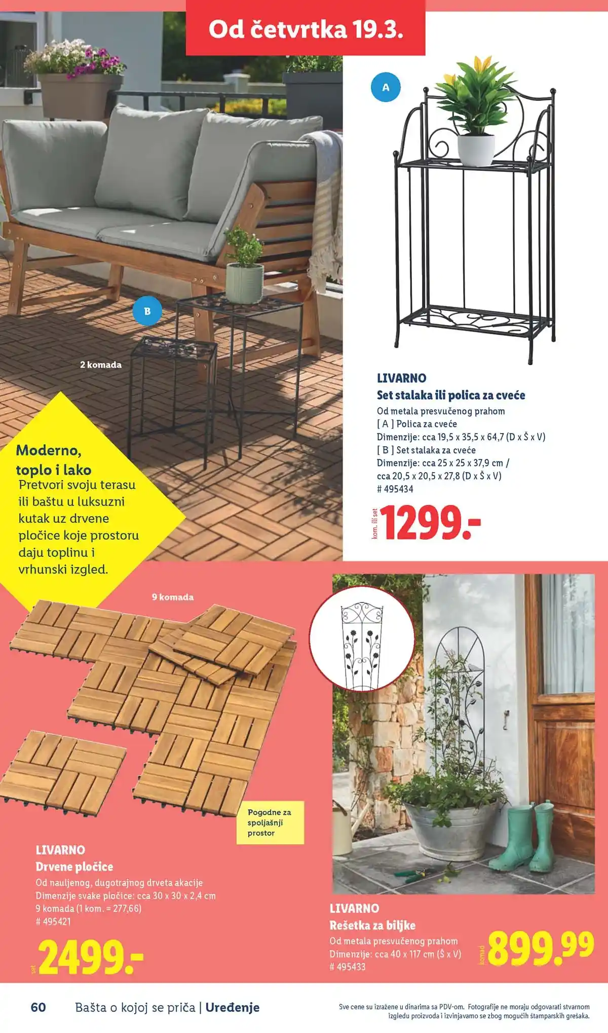 Lidl akcija sniženja Bašta o kojoj se priča