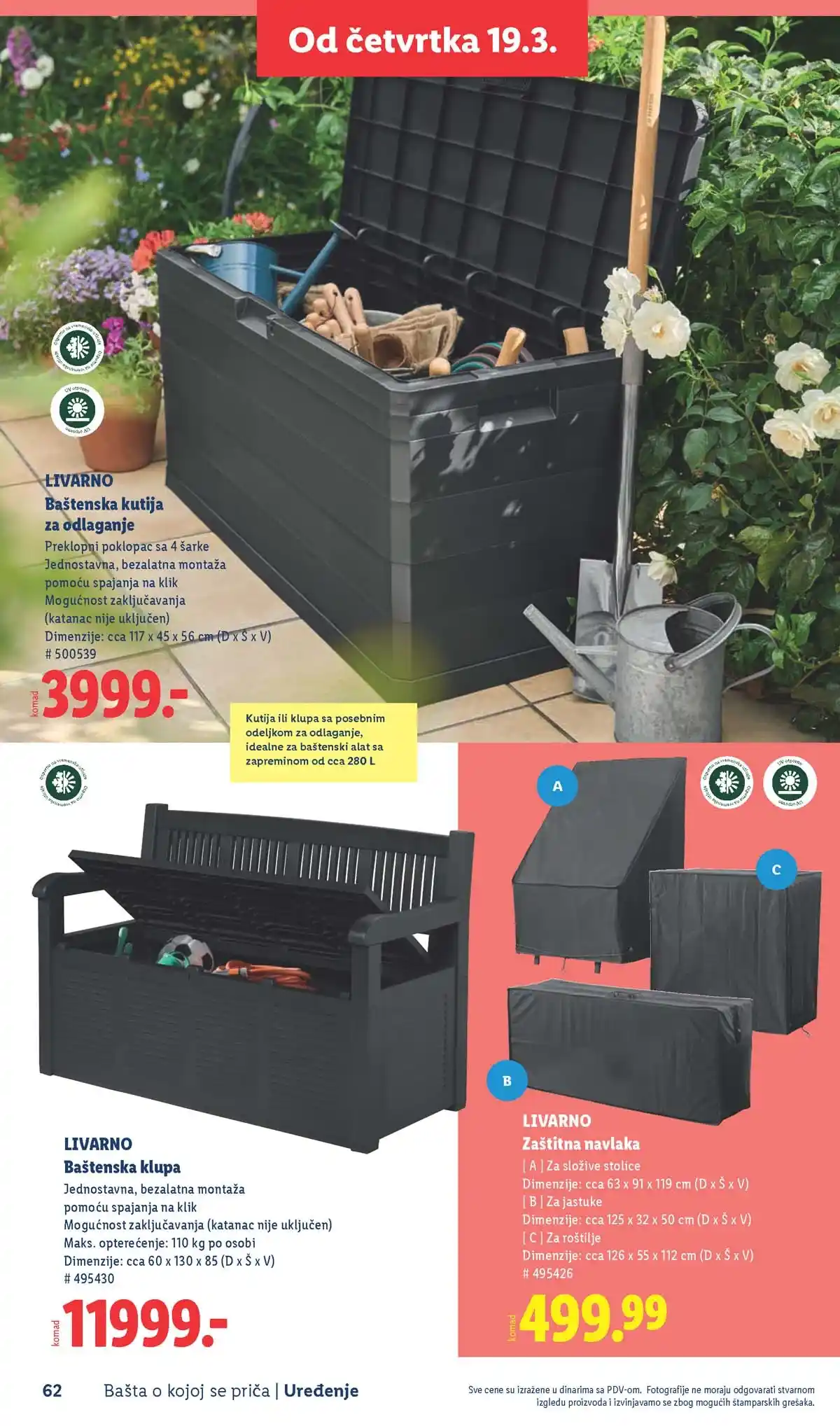 Lidl akcija sniženja Bašta o kojoj se priča