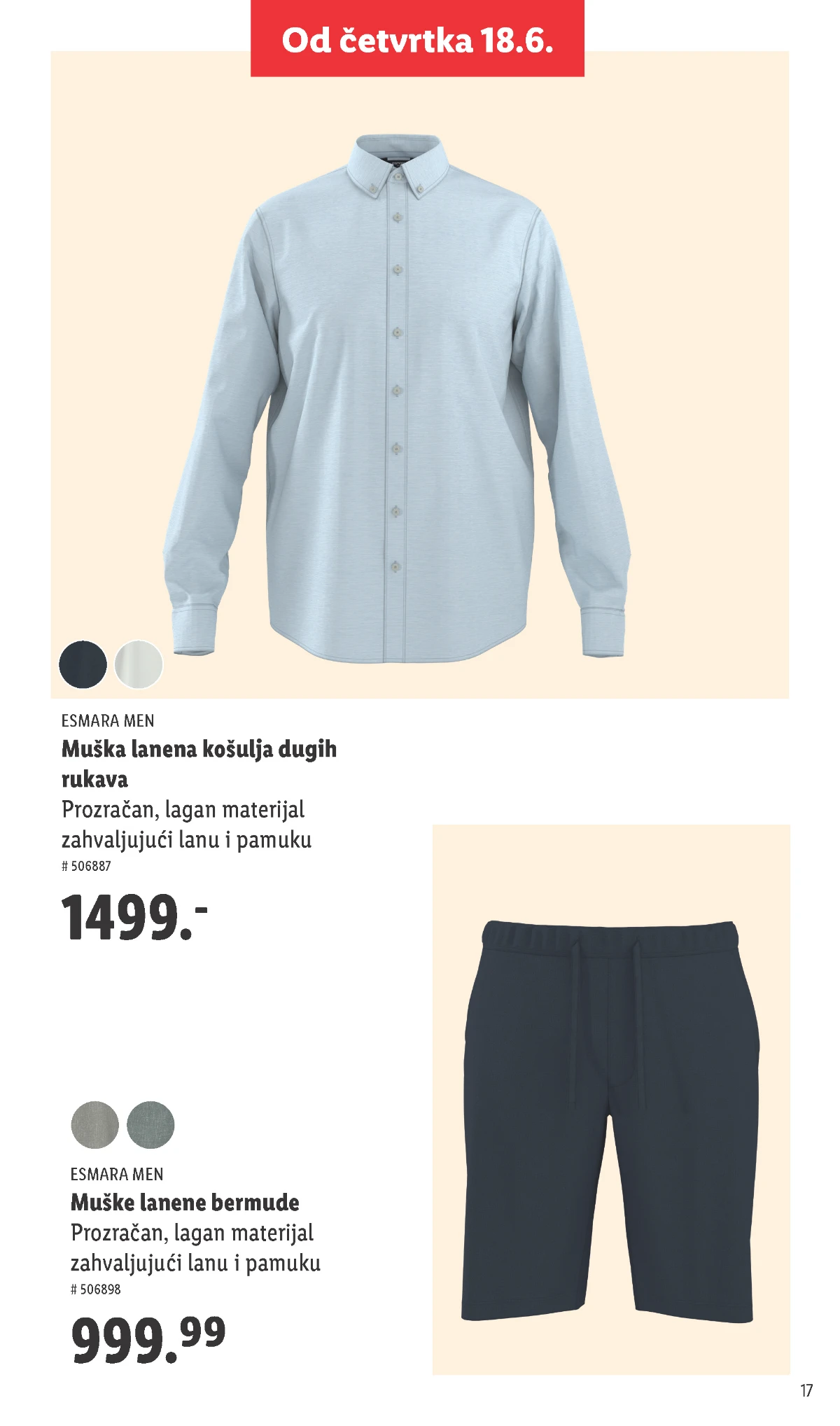 Lidl ESMARA letnji outfit Srbija