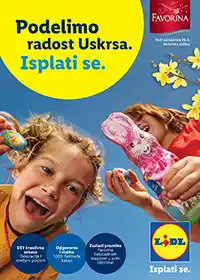 Lidl FAVORINA uskršnja ponuda katalog