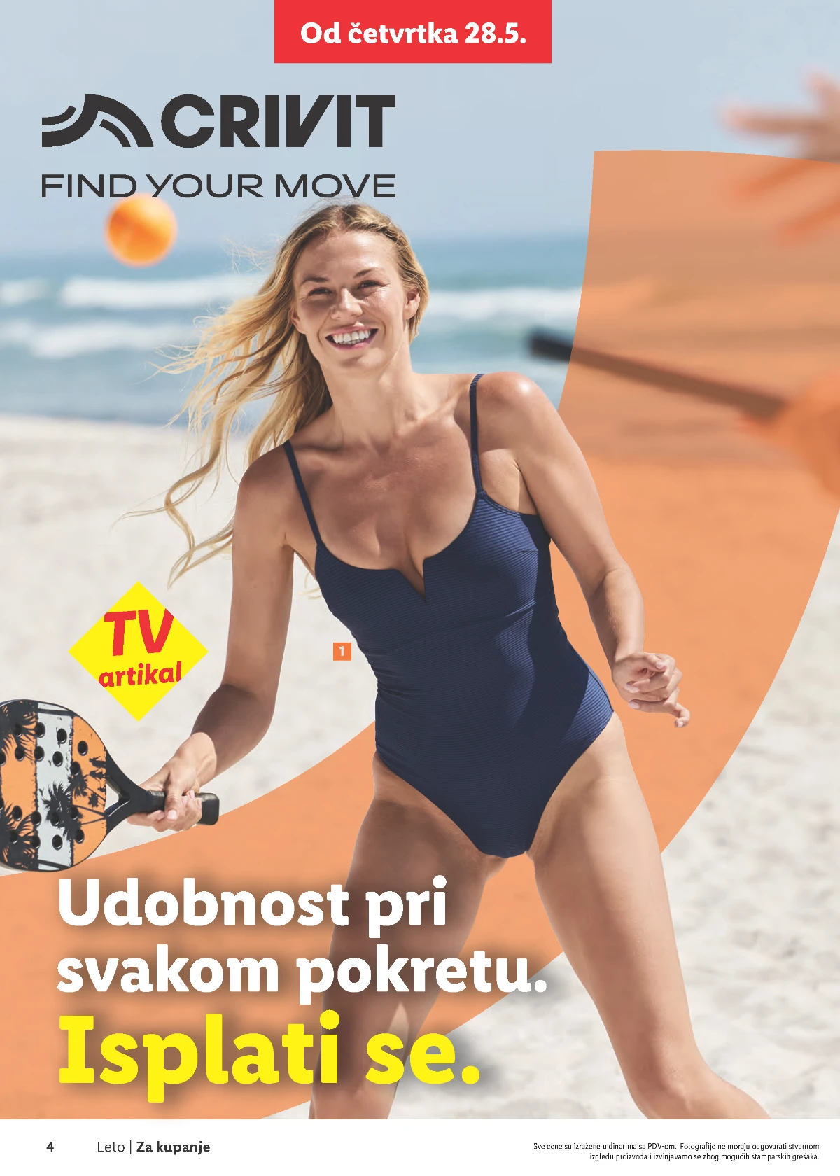 Lidl Leto 2026 strana 4 – Crivit kupaći program Lidl Leto 2026 strana 4 – Crivit kupaći program i oprema za plažu