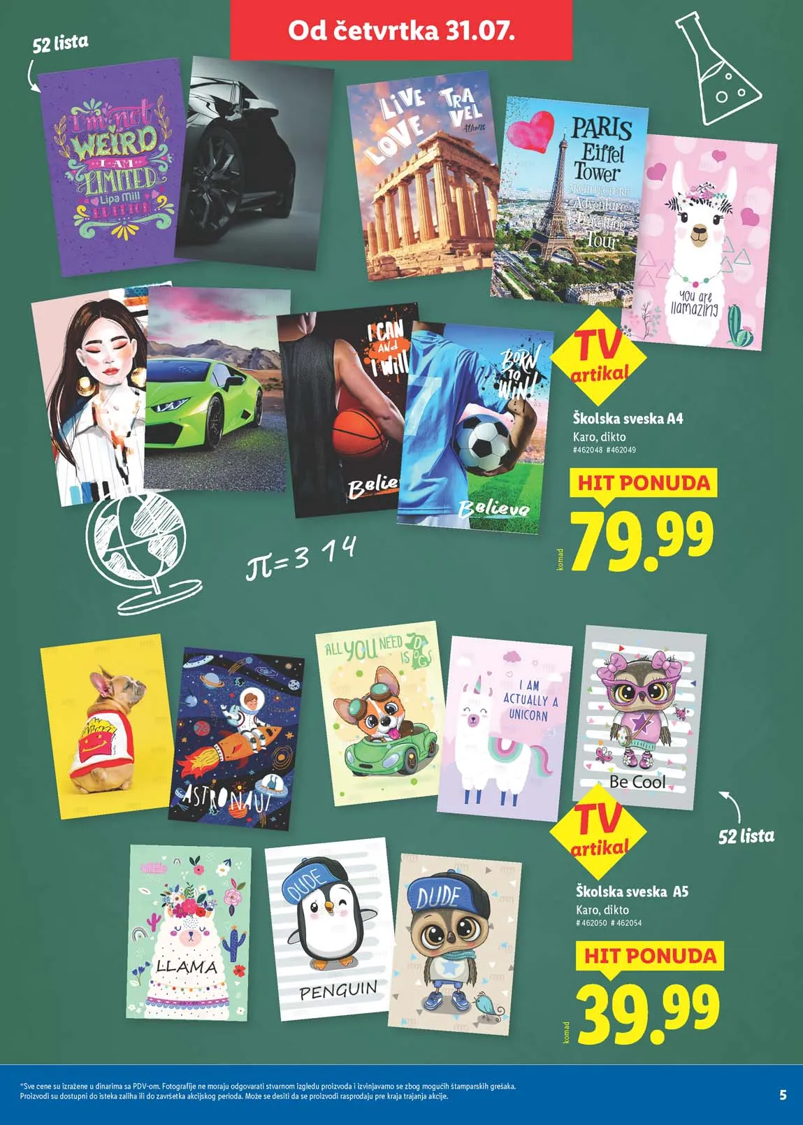 Lidl školski katalog