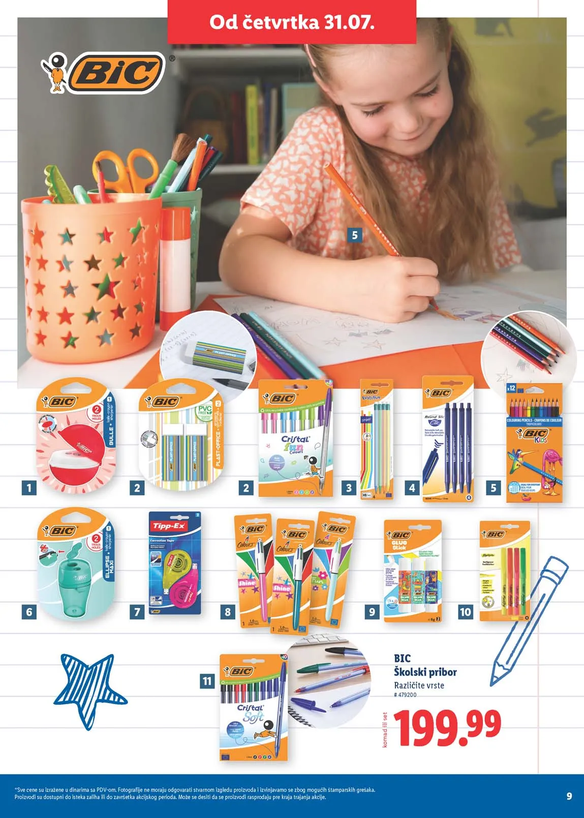 Lidl školski katalog