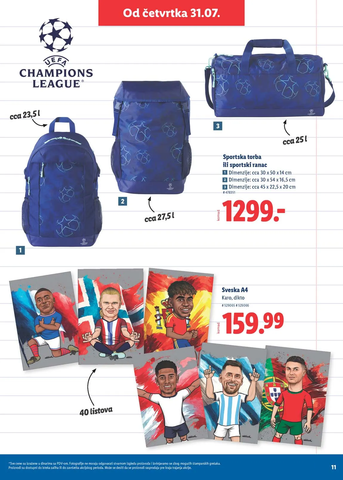 Lidl školski katalog