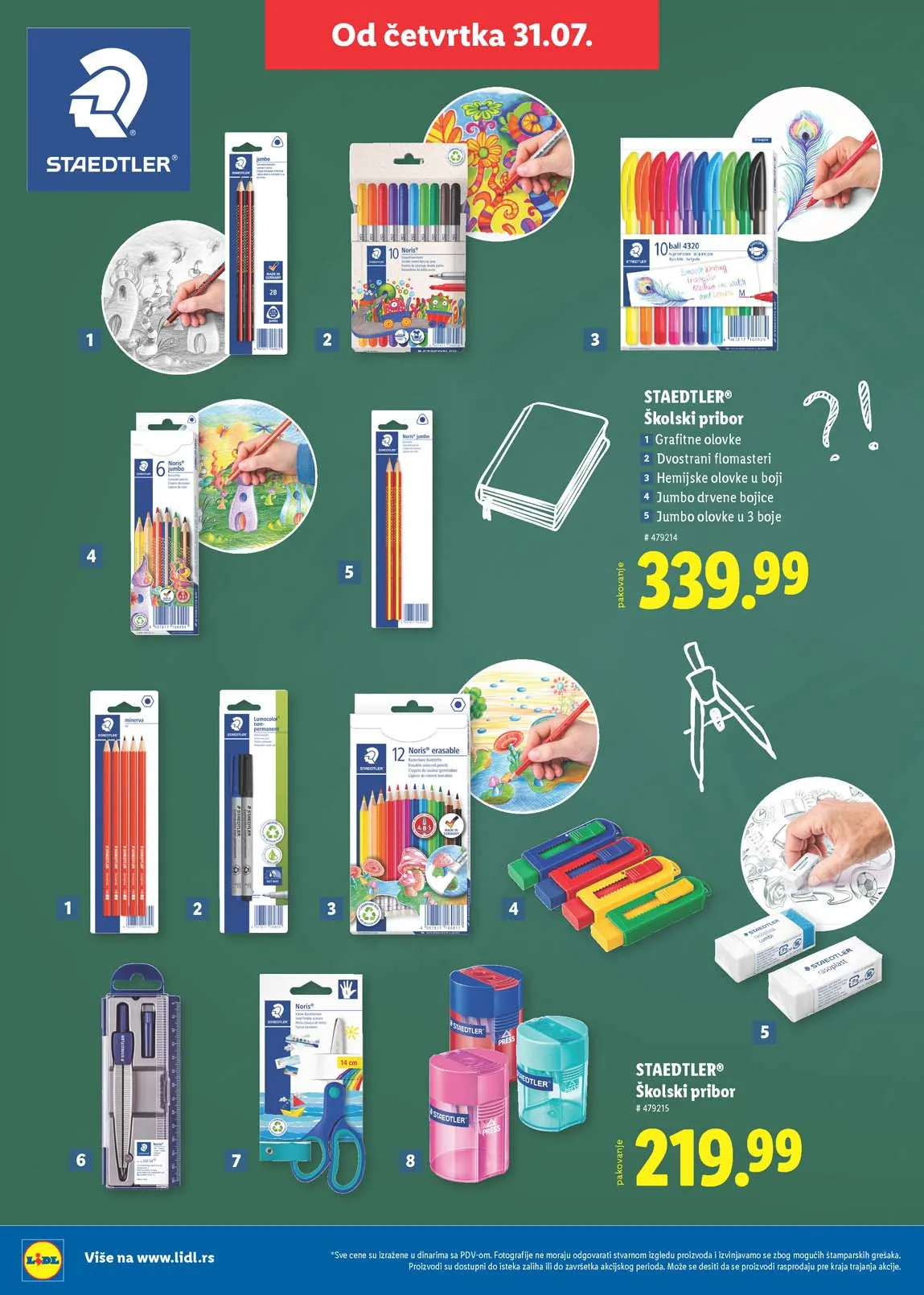 Lidl školski katalog