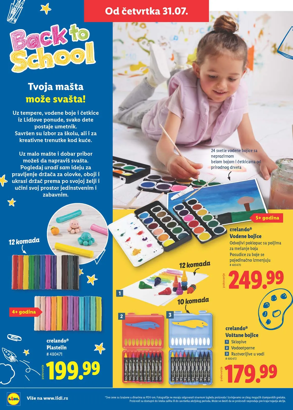 Lidl školski katalog