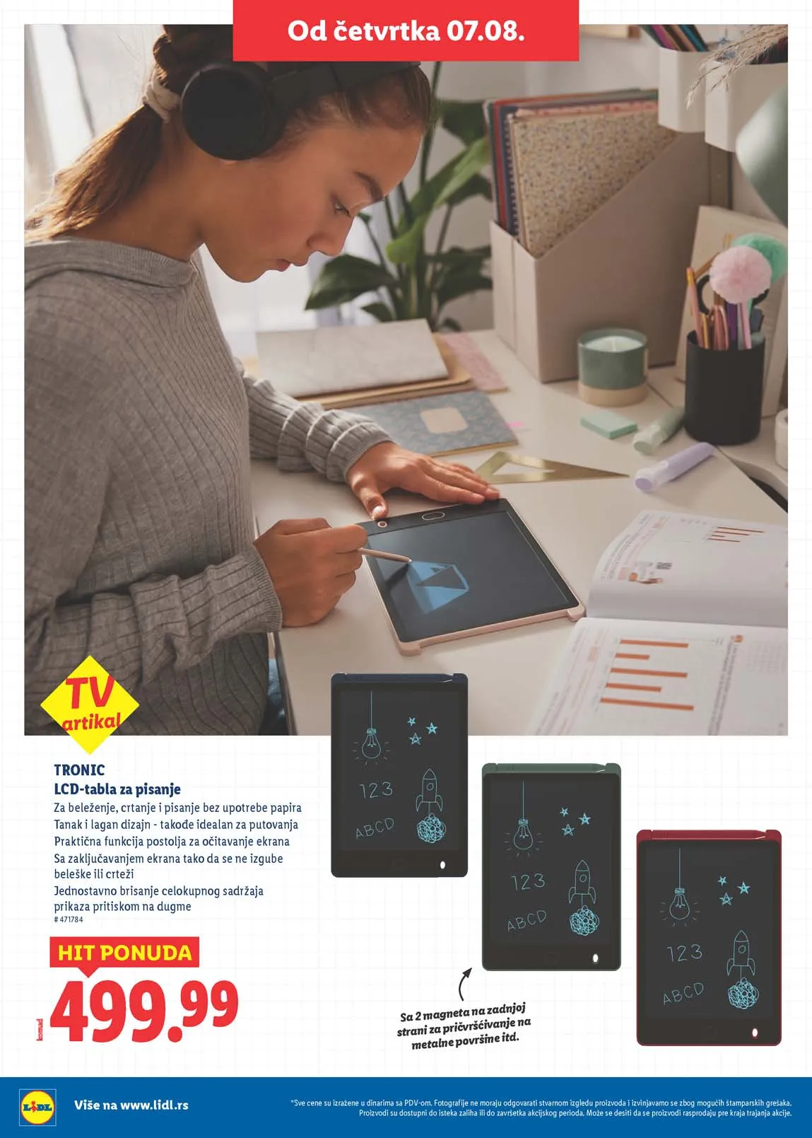 Lidl školski katalog