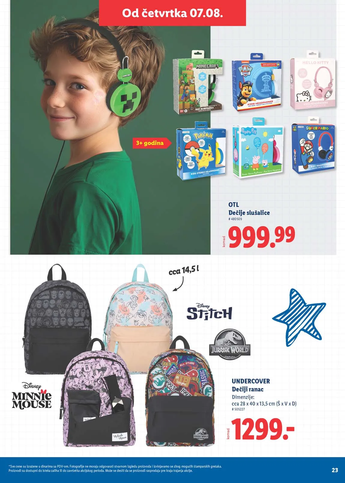 Lidl školski katalog