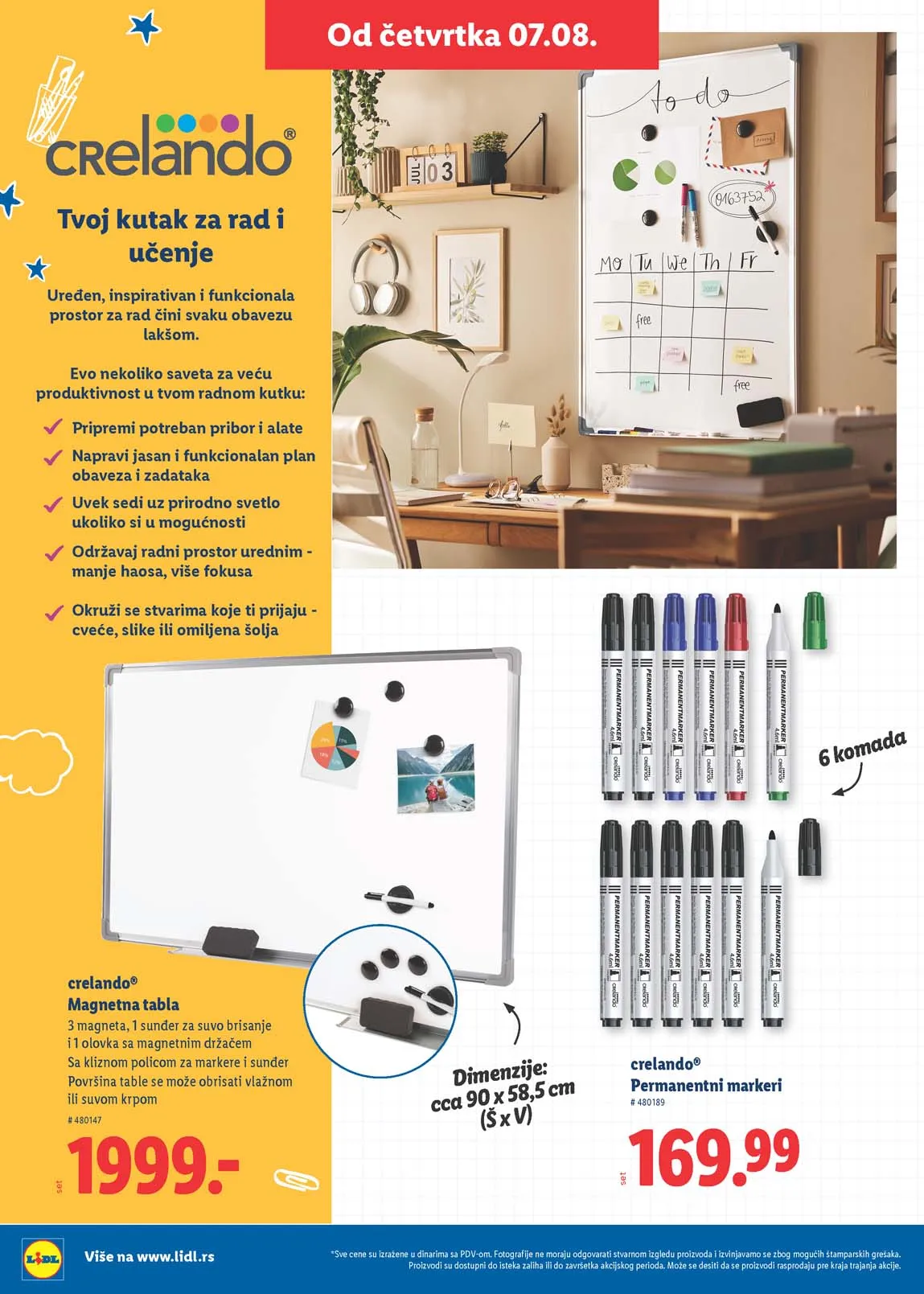 Lidl školski katalog
