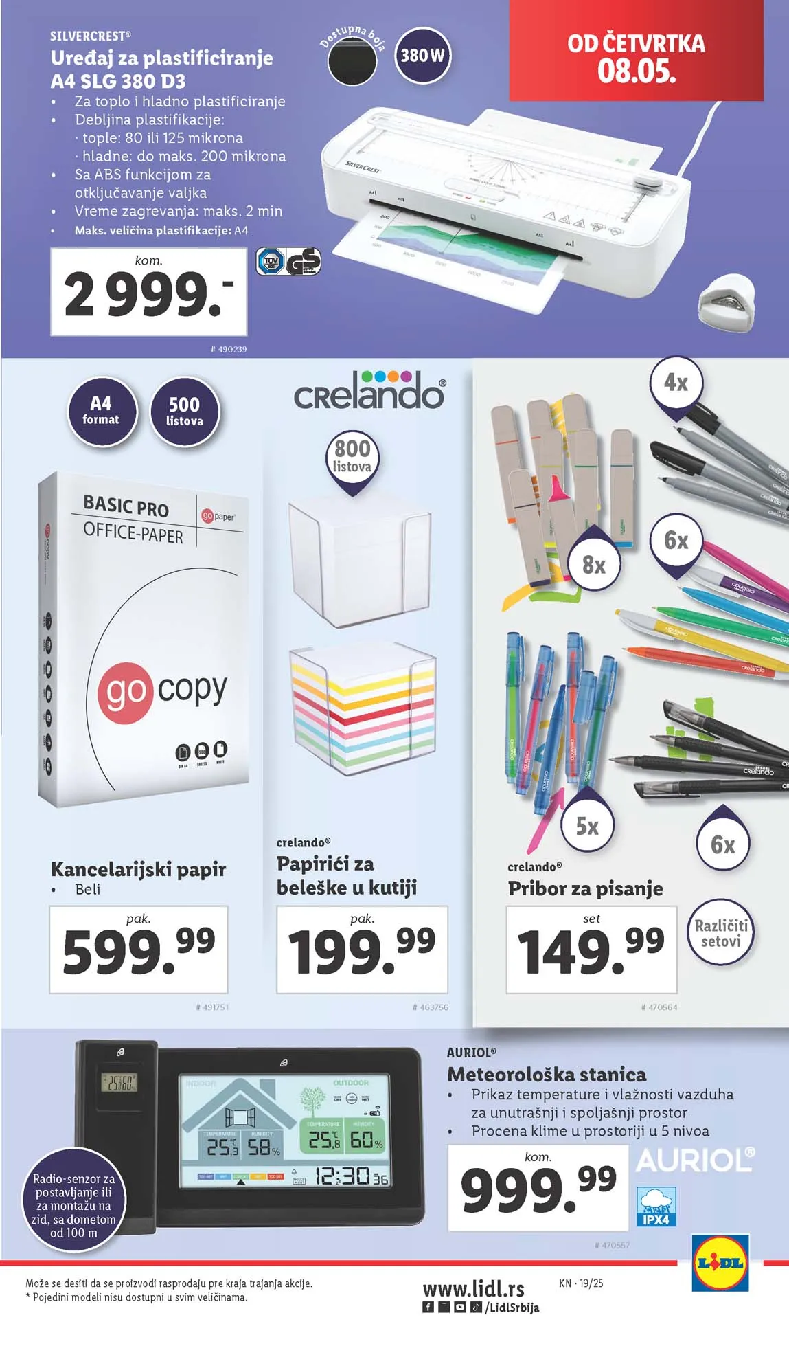 Katalozi Lidl kataloška ponuda