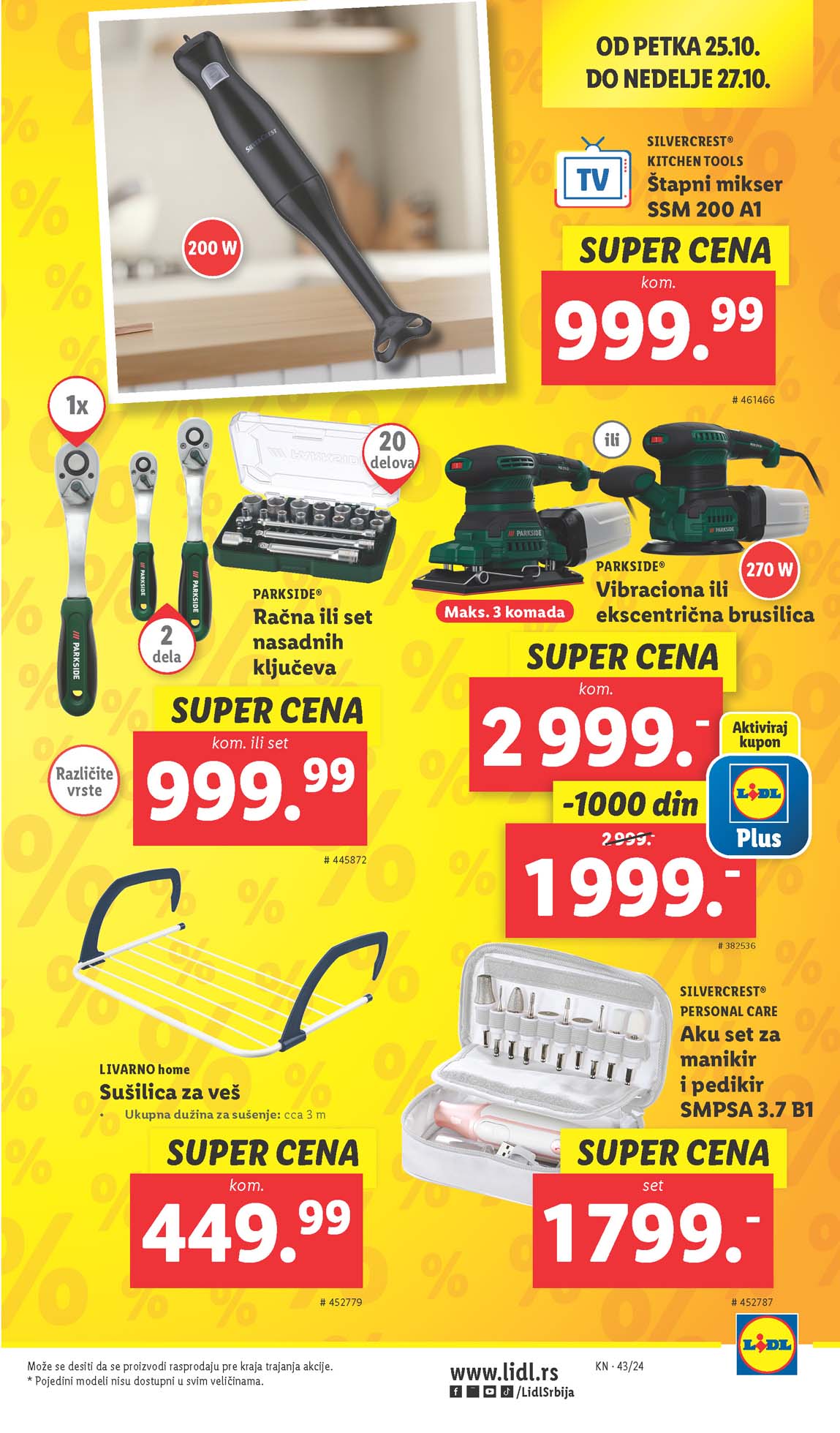 LIDL SNIZENJE SNIZENJA  KATALOG AKCIJA