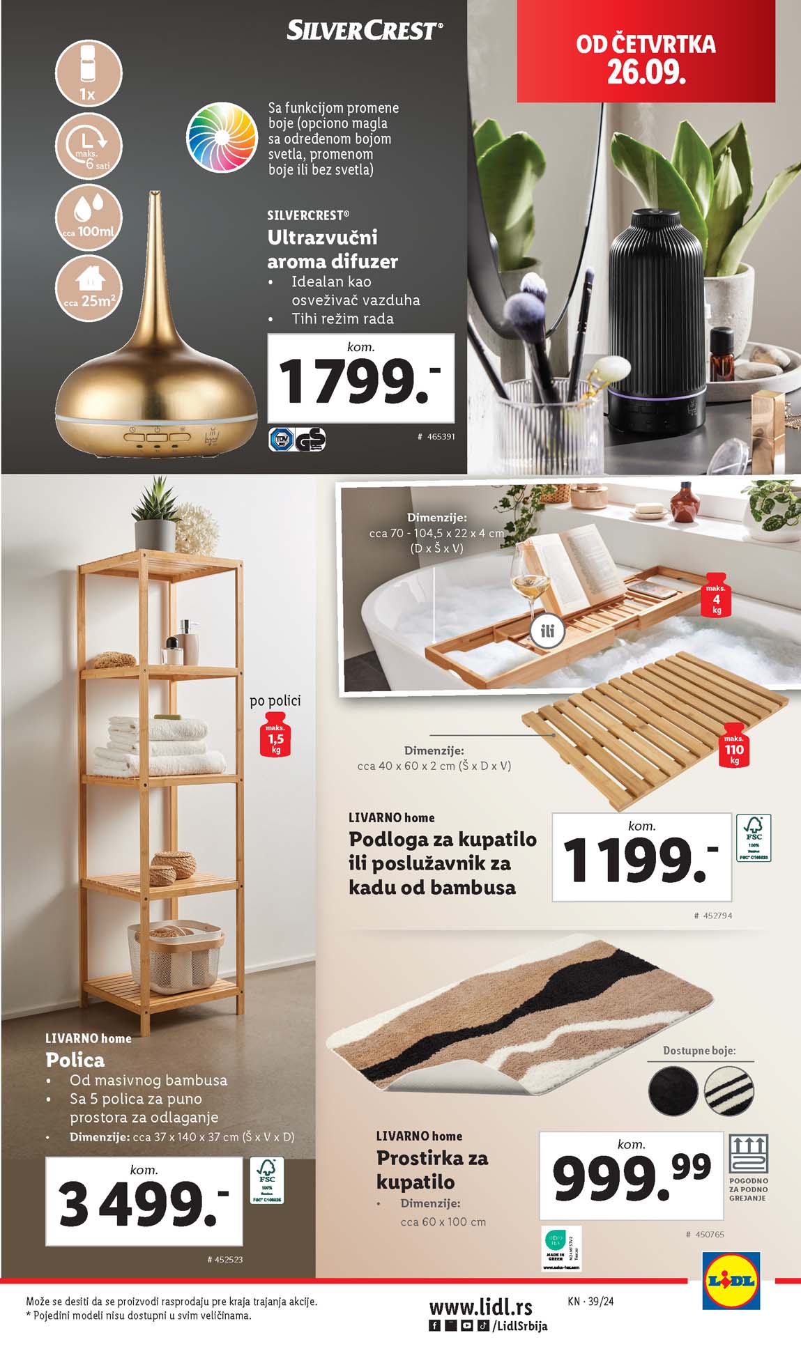 LIDL SNIZENJE SNIZENJA  KATALOG AKCIJA