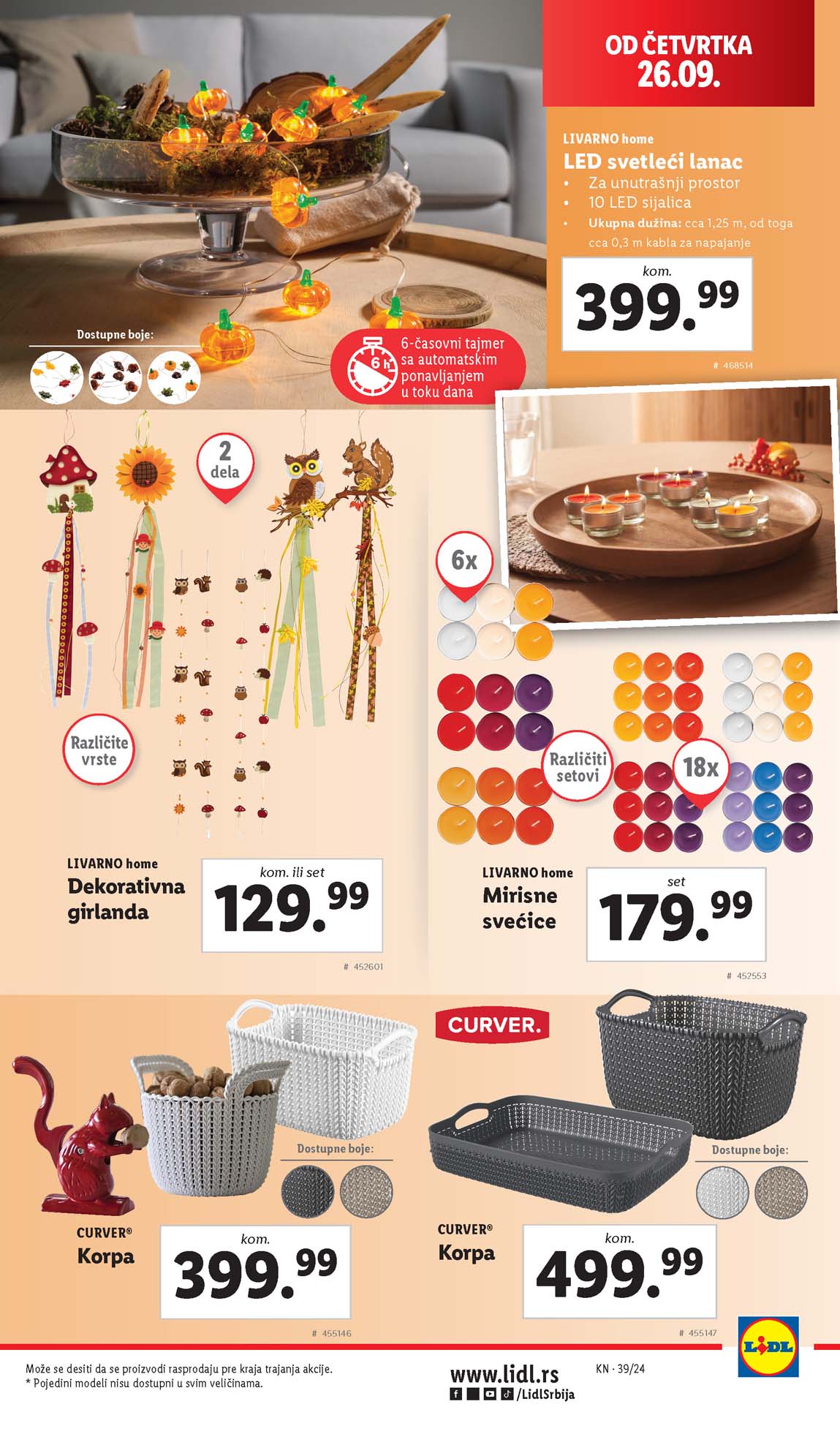 LIDL SNIZENJE SNIZENJA  KATALOG AKCIJA