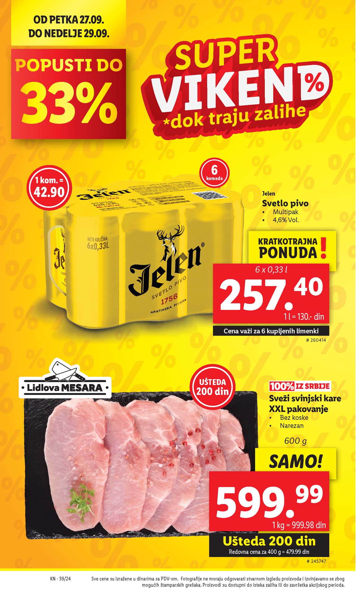 LIDL SNIZENJE SNIZENJA  KATALOG AKCIJA