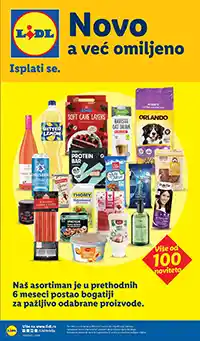 Lidl specijalna akcija „Novo, a već omiljeno“ – katalog sniženja februar 2026 Srbija (preview)