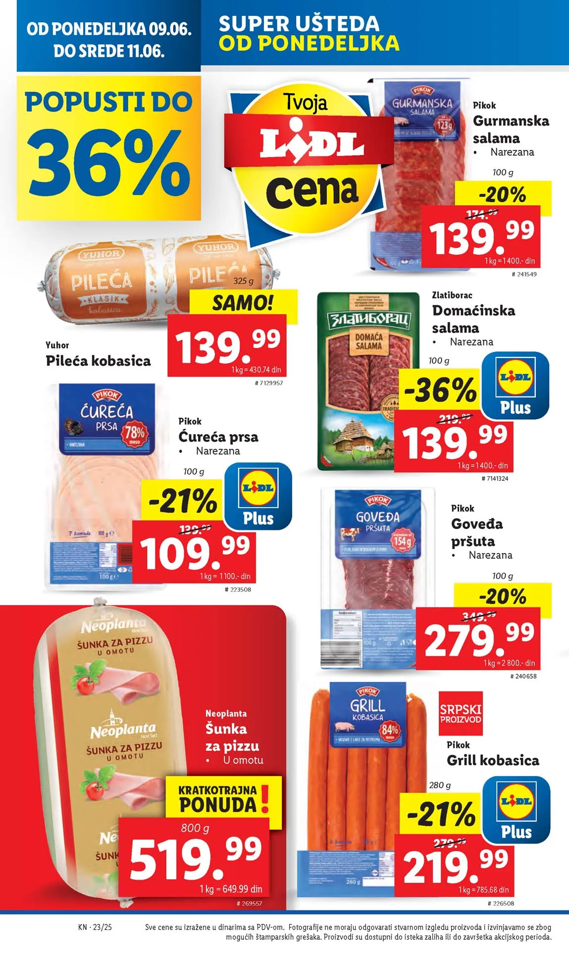 Katalozi Lidl kataloška ponuda