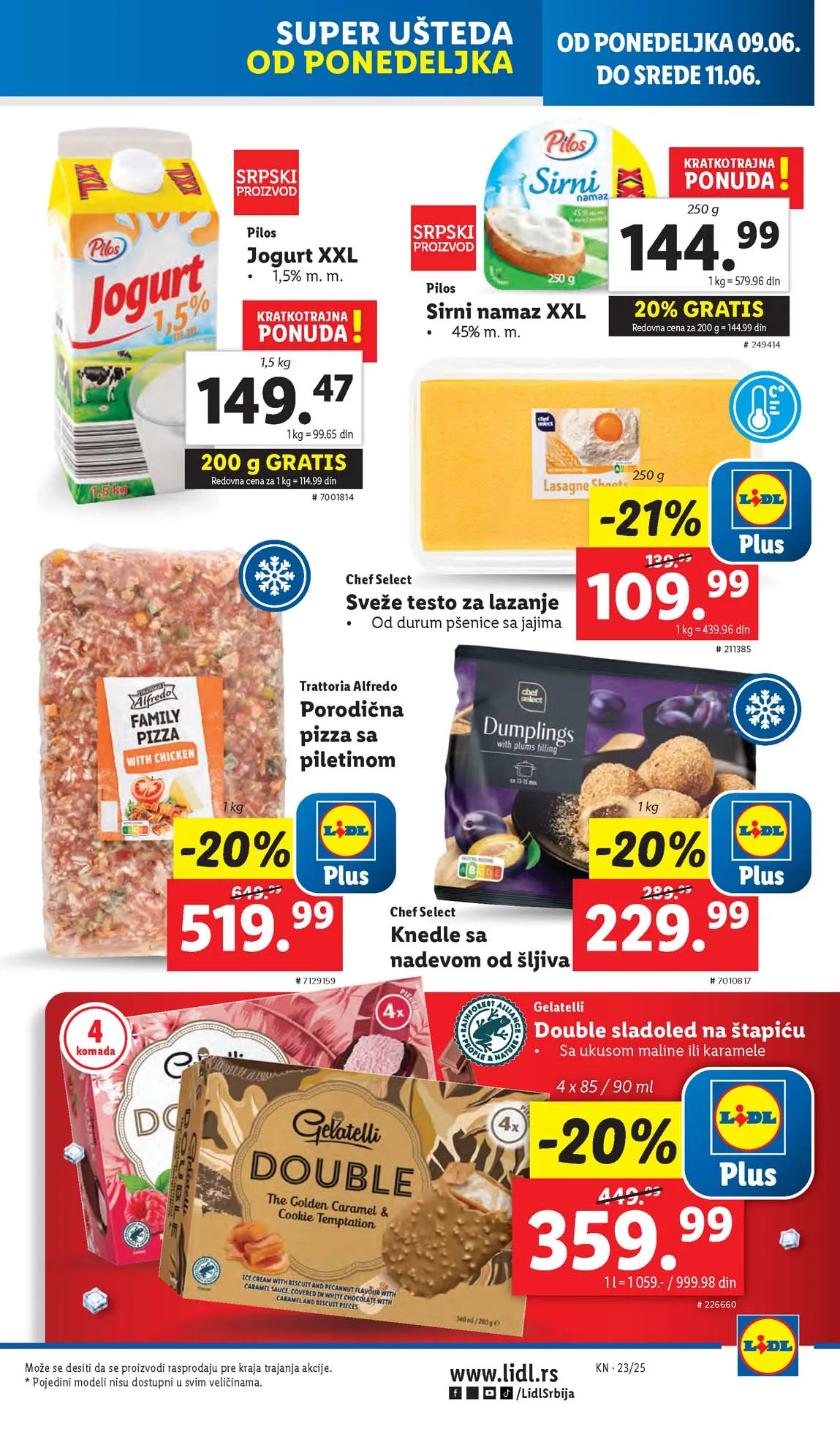 Katalozi Lidl kataloška ponuda