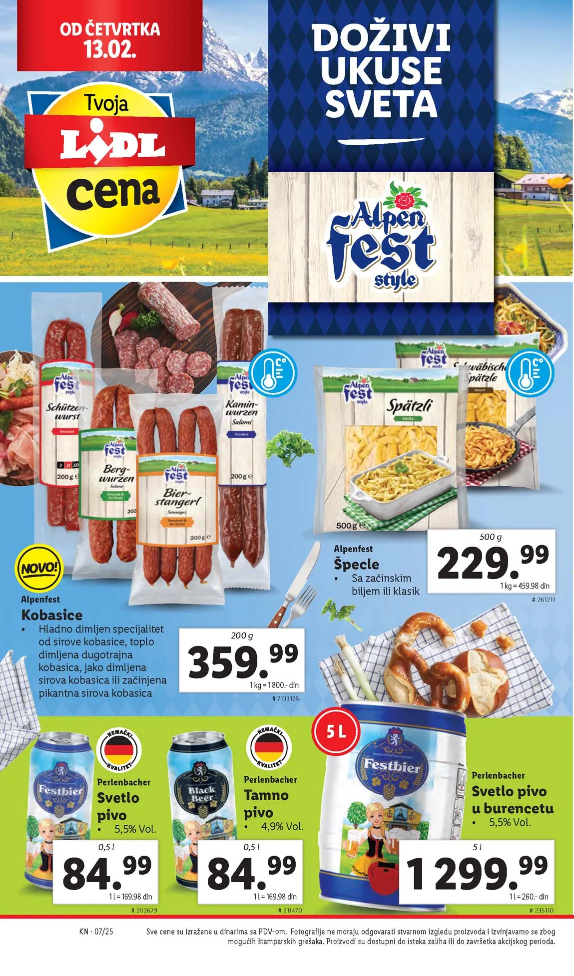 Katalozi Lidl kataloška ponuda