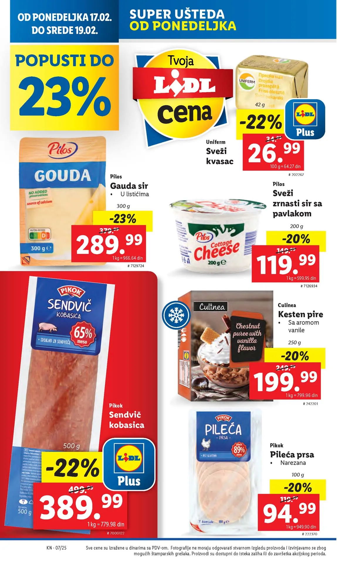 Katalozi Lidl kataloška ponuda