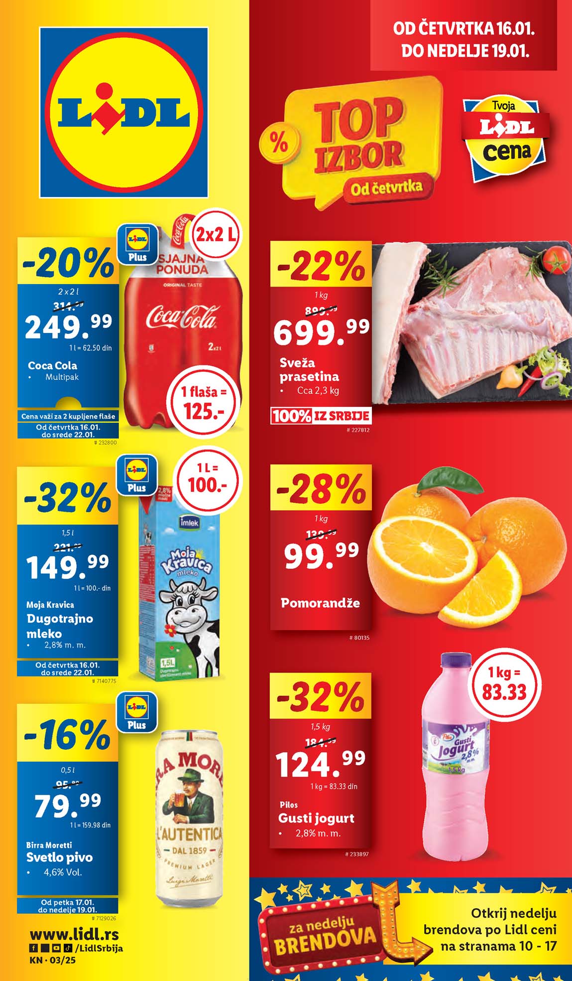 Katalozi Lidl kataloška ponuda