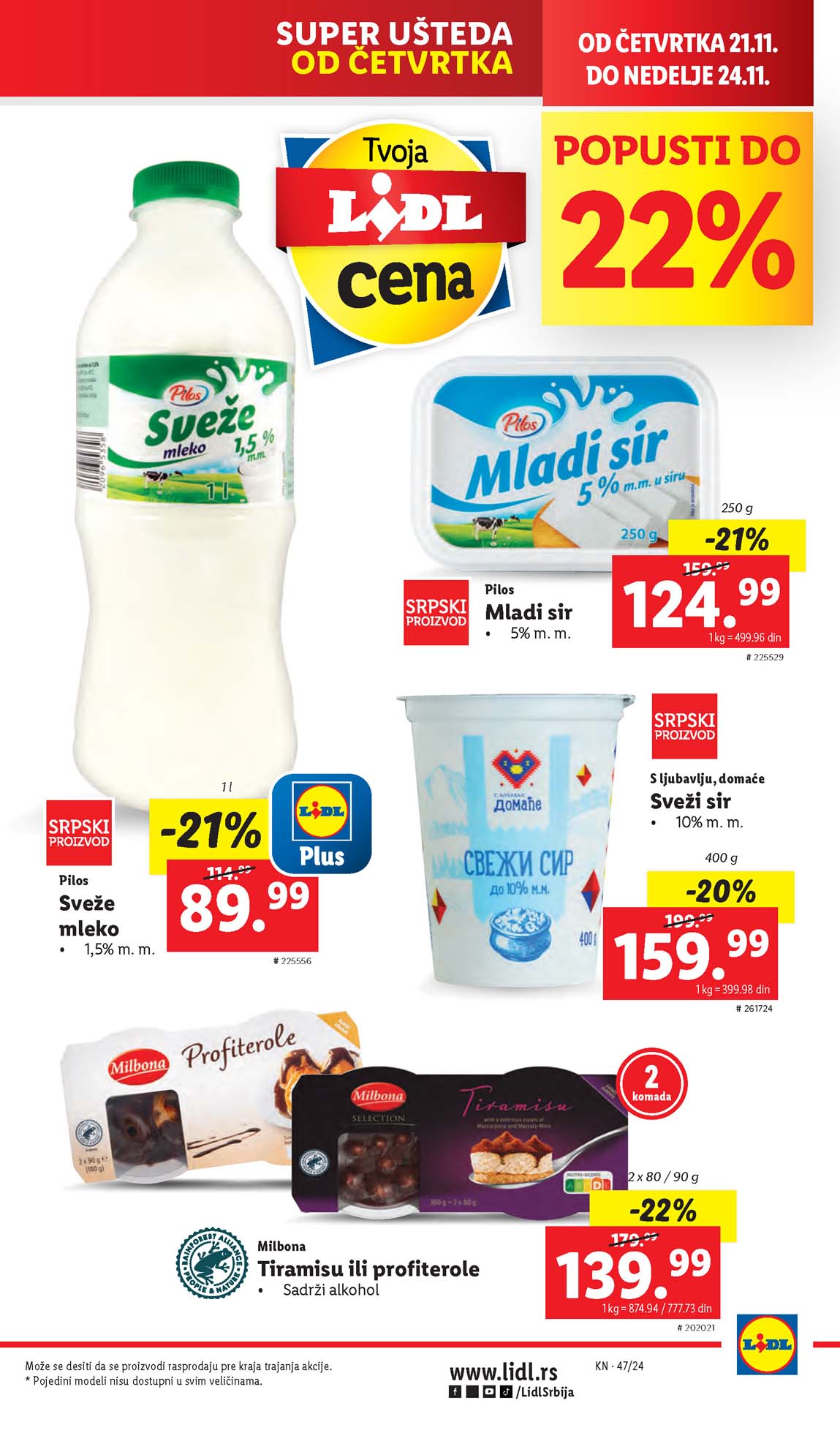 Katalozi Lidl kataloška ponuda