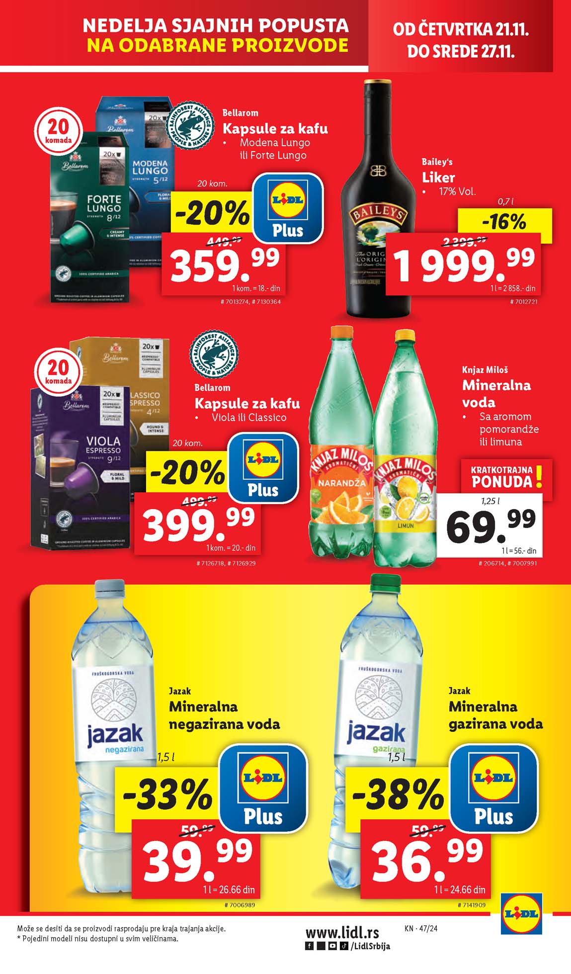 Katalozi Lidl kataloška ponuda