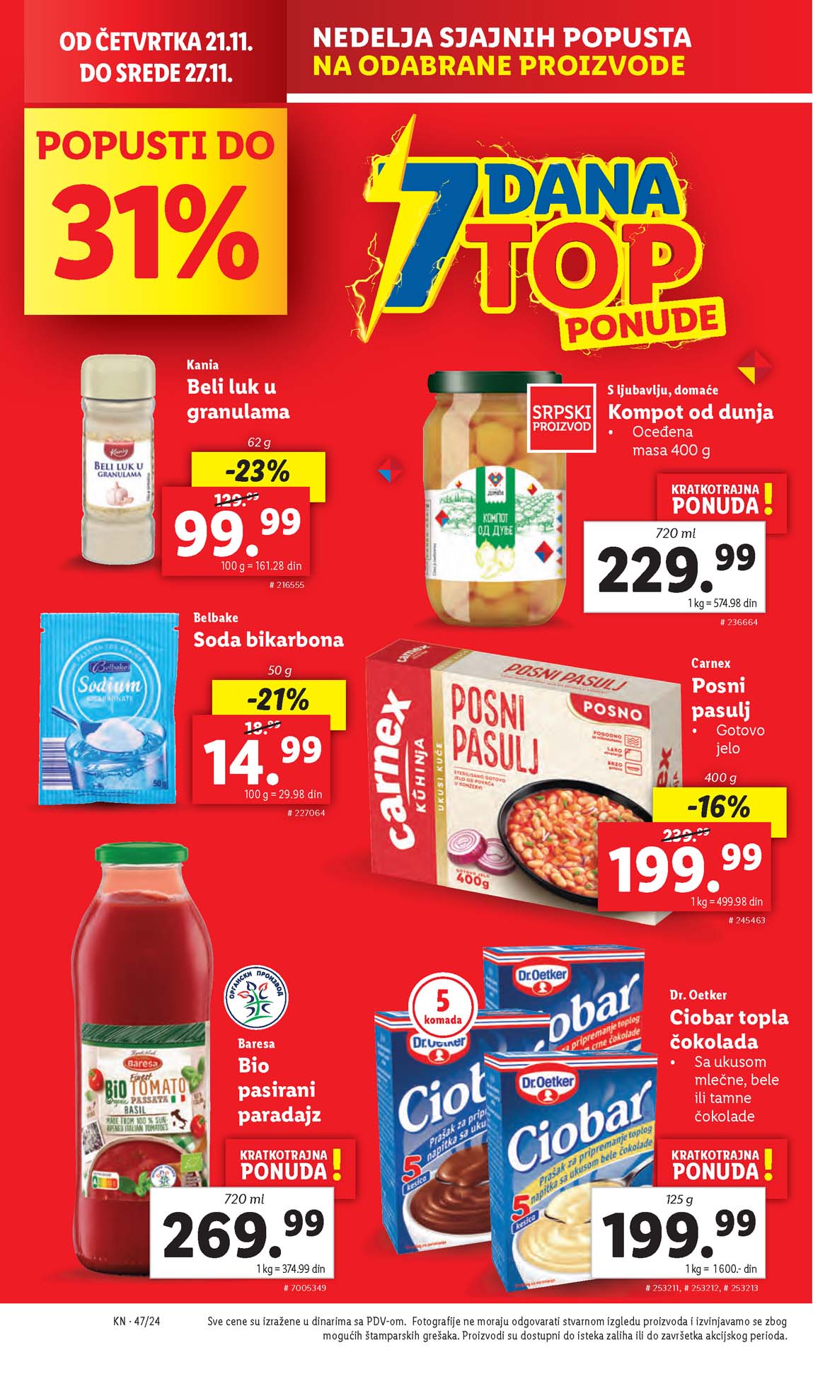 Katalozi Lidl kataloška ponuda