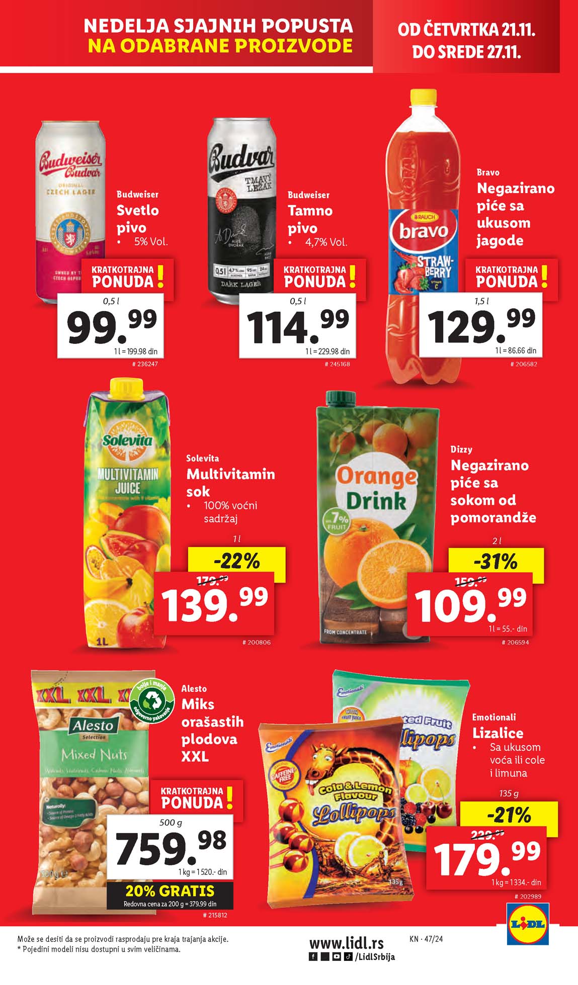 Katalozi Lidl kataloška ponuda