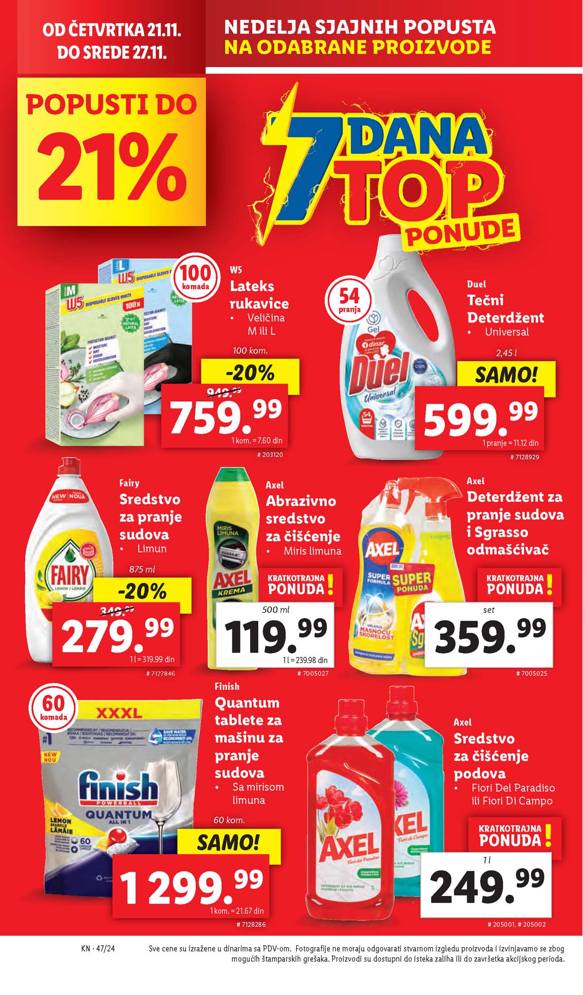 Katalozi Lidl kataloška ponuda