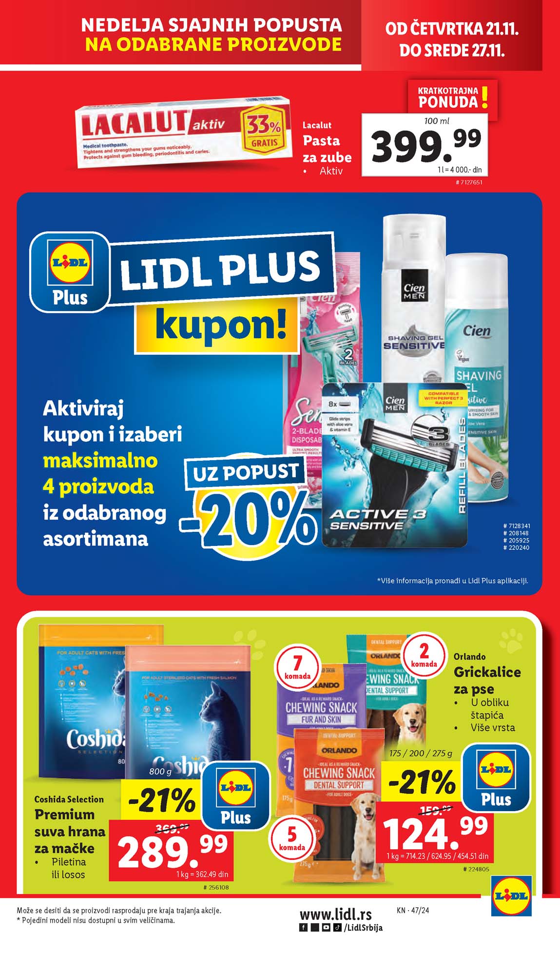 Katalozi Lidl kataloška ponuda